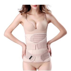 NEW 3 in 1 Postpartum Support Recovery Belt Shapewear Slimming Girdle M/L
